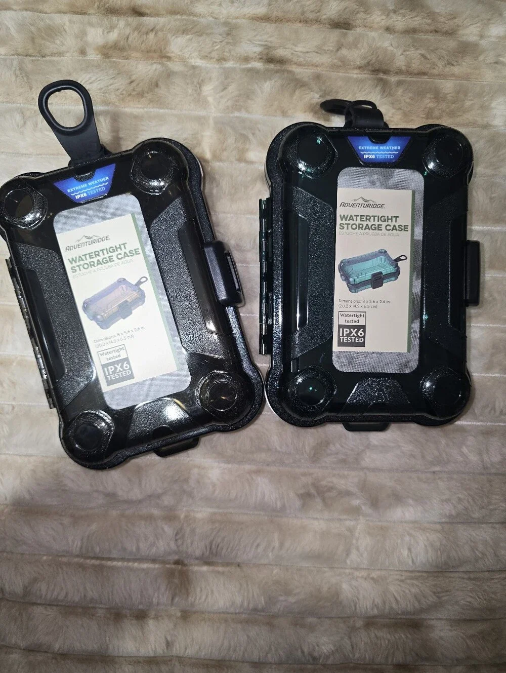2 Watertight Storage Case -  Protective Waterproof